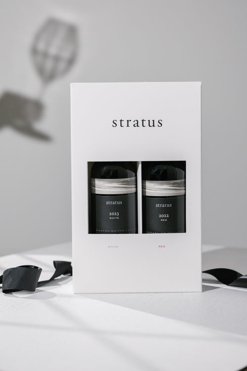 STRATUS RED AND WHITE SIGNATURE DUO